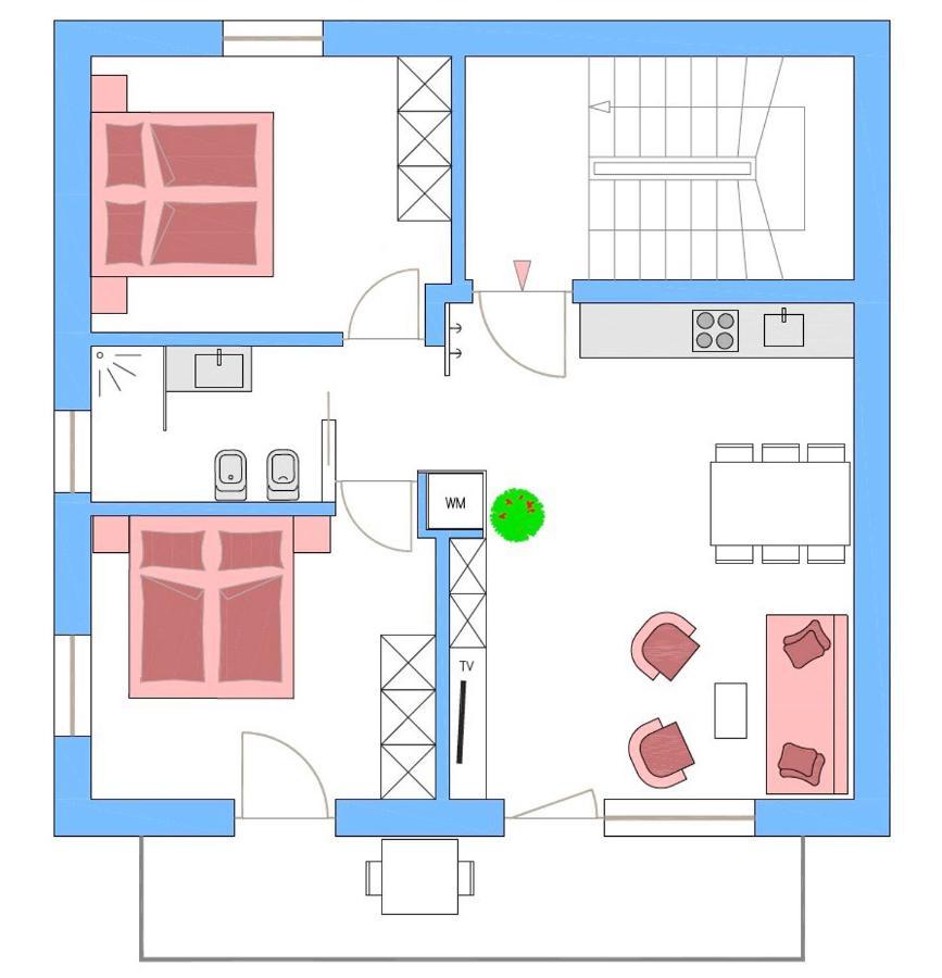 Apartment La Brunella Лайон Экстерьер фото